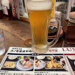 海鮮居酒屋 三ノ宮産直市場 - 生ビール