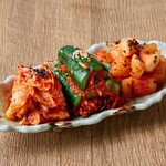 Assorted kimchi