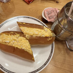 Coffee Dokoro Komeda Coffee Ten Matsuyama Dogo Ten - 手作蛋熱狗