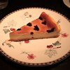 カフェ・ミエル - ブルーベリーのベイクドチーズケーキ