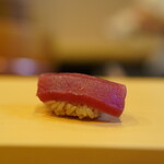 鮨駒 - 赤身漬け