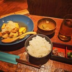 Onden Ippo - 赤魚と豆腐の揚出し(1000円)