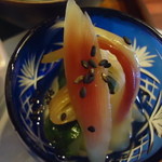 ゆうがた - 胡瓜と茗荷の三杯酢