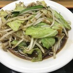 ラーメン富士屋　 - 肉野菜炒め