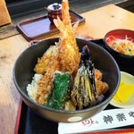 神楽や - 海老天丼