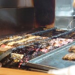 うなぎのまとい - 焼き台