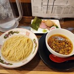 金彩 - 昆布水　醤油つけ麺