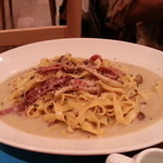 ジ・アーリーバード・カフェ - ポルチーニのパスタ