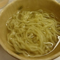 しゃぶしゃぶ・日本料理 木曽路 上野店 - 〆の中華麺 (2013/7)