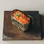 Salmon roe marinated in soy sauce