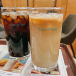 Café De Crié - アイスコーヒーとアイスカフェオレ