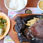 ブロンコビリー - 炭焼き極選リブロースステーキ300g＋ブロンコセット