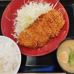 かつや - ロースカツ定食