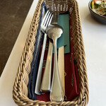 カフェ・ド・コトブキ - お箸があるのが嬉しい