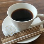 キッチン ブルー グローブ - コーヒーのアップ