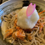 Membou Tsuru Tsuru - 桜海老のおろし蕎麦