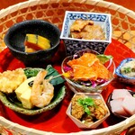 茶寮 ふ川 - 季節のはなかご御膳