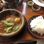 珊瑚礁 - 本店&季節限定 スープカレー ¥1,650