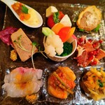 創作イタリアン Gemelli - 前菜９点盛り