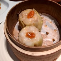 中国料理 青冥 大丸梅田店 - お子様セットのシュウマイ