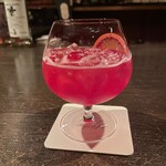 バー エイジング - ブラッディーオレンジのスクリュードライバー