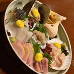 おおいし - 刺身盛り合わせ（４，４００円）２０２３年３月