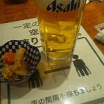 Moguriryoushinomise Amakusakaishien - ビール、お通し