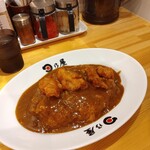 日乃屋カレー - ジューシー唐揚げカレー（大盛）