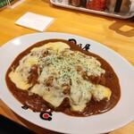 日乃屋カレー - 焼きチーズカレー（特盛）