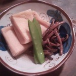 虎徹 - 高野豆腐とぜんまいの揚げ煮