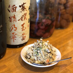 梅干しサワーと日本酒 - 