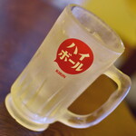 炭焼ホルモン専門店 べこぶた - ハイボール（４３０円）２０２３年３月