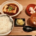 肉汁餃子のダンダダン - 「麻婆豆腐定食」825円