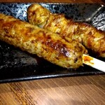 焼鳥倉沢屋 - つくね、180円。ぼんじり　タレ