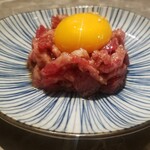 焼肉 わしの - 和牛炙りユッケ風　