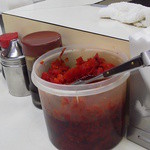 ライスカレー まんてん - 入れ放題の福神漬☆