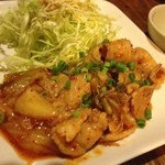 ダイニング禄 - 豚キムチ。