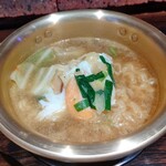 Kankoku Baru Yogiyo Kape - 【2023.3.15(水)】カムジャ麺(並盛・130g)690円