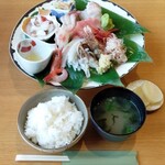 蟹かに亭 - 料理写真:本日のお任せ刺身盛り(3,000円)