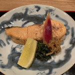 茜坂大沼 - 桜鱒の塩焼き