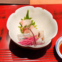 おおたに - 造り 石鯛、細魚、墨いかのお造り