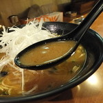 らーめん翔太 - 濃厚な鶏スープですね
