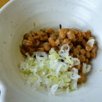 寿司吉 - 納豆ネギ付