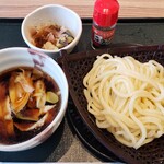 あかぎ庵 - 水沢肉汁うどん　1380円