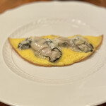 イタリアンバル SABA - フリッタータ 牡蠣 ゴルゴンゾーラ