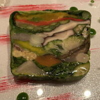 レザンファン ギャテ - プレスした20種類の季節か野菜のテリーヌ