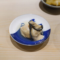 鮨 西崎 - 牡蠣酒蒸し