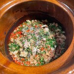 さん 六本木店 - すっぽん土鍋御飯2