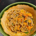 さん 六本木店 - からすみ蕎麦3