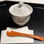 さん 六本木店 - 桜海老の茶碗蒸し1